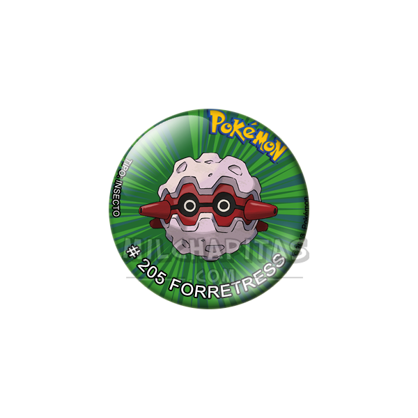 Chapa de Pokemon: Forretress