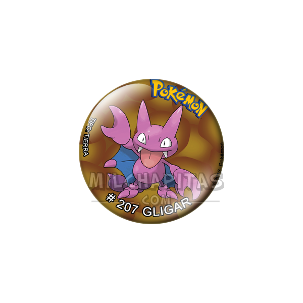 Chapa de Pokemon: Gligar
