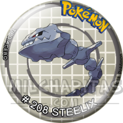 Chapa de Pokemon: Steelix