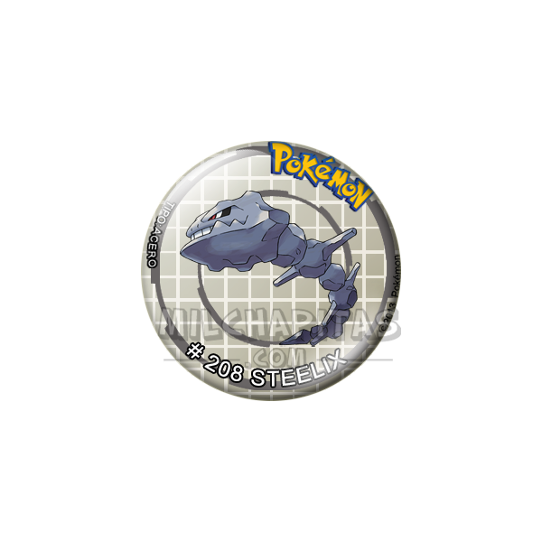 Chapa de Pokemon: Steelix