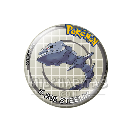 Chapa de Pokemon: Steelix