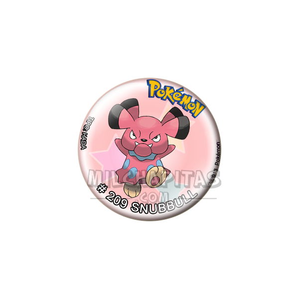 Chapa de Pokemon: Snubbull