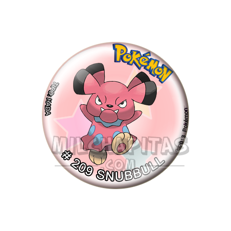 Chapa de Pokemon: Snubbull