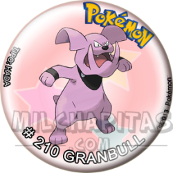 Chapa de Pokemon: Granbull