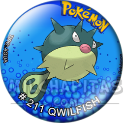 Chapa de Pokemon: Qwilfish