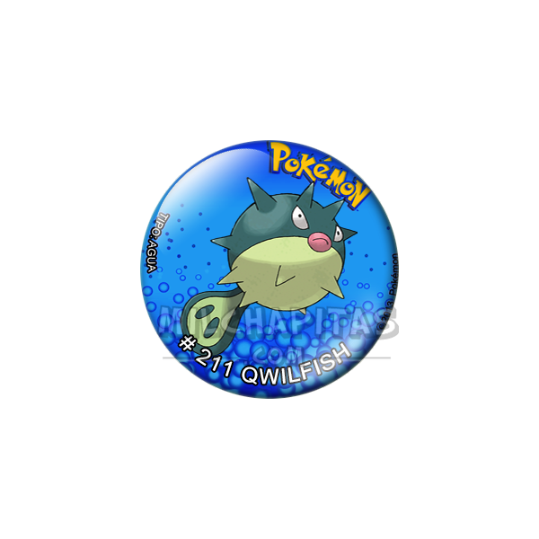 Chapa de Pokemon: Qwilfish