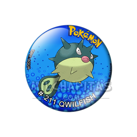 Chapa de Pokemon: Qwilfish