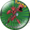 Chapa de Pokemon: Scizor