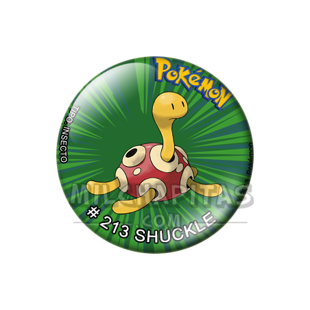 Chapa de Pokemon: Shuckle