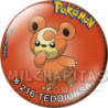 Chapa de Pokemon: Teddiursa