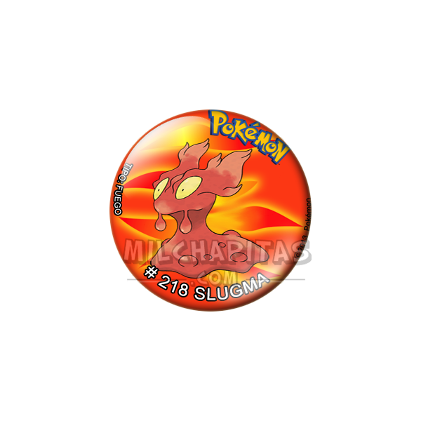 Chapa de Pokemon: Slugma