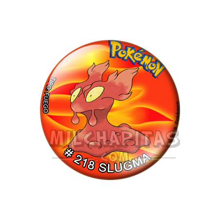 Chapa de Pokemon: Slugma