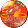 Chapa de Pokemon: Slugma