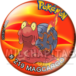 Chapa de Pokemon: Magcargo