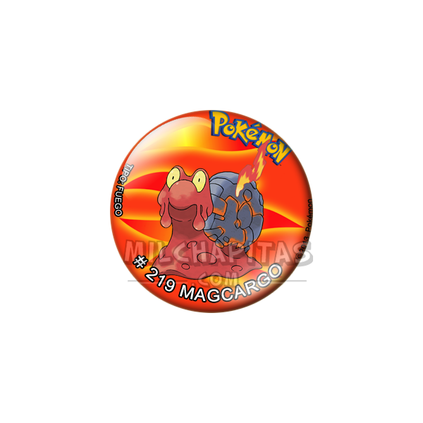 Chapa de Pokemon: Magcargo
