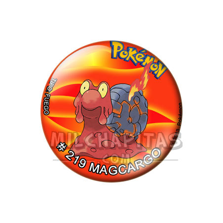 Chapa de Pokemon: Magcargo