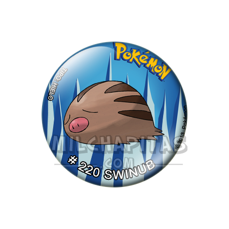 Chapa de Pokemon: Swinub