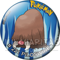 Chapa de Pokemon: Piloswine
