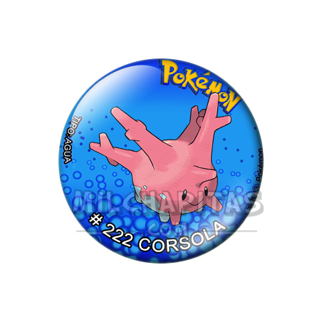 Chapa de Pokemon: Corsola