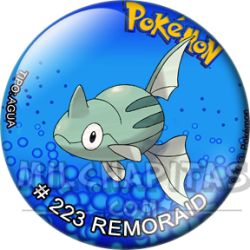 Chapa de Pokemon: Remoraid