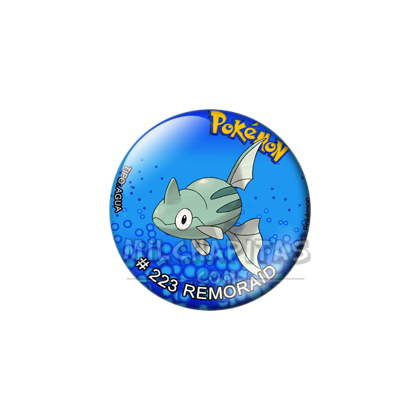 Chapa de Pokemon: Remoraid