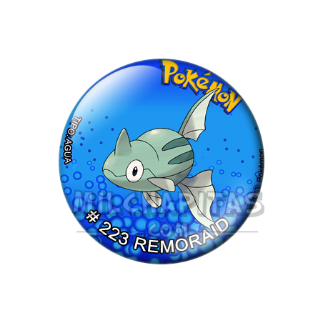 Chapa de Pokemon: Remoraid