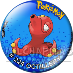 Chapa de Pokemon: Octillery