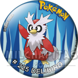 Chapa de Pokemon: Delibird