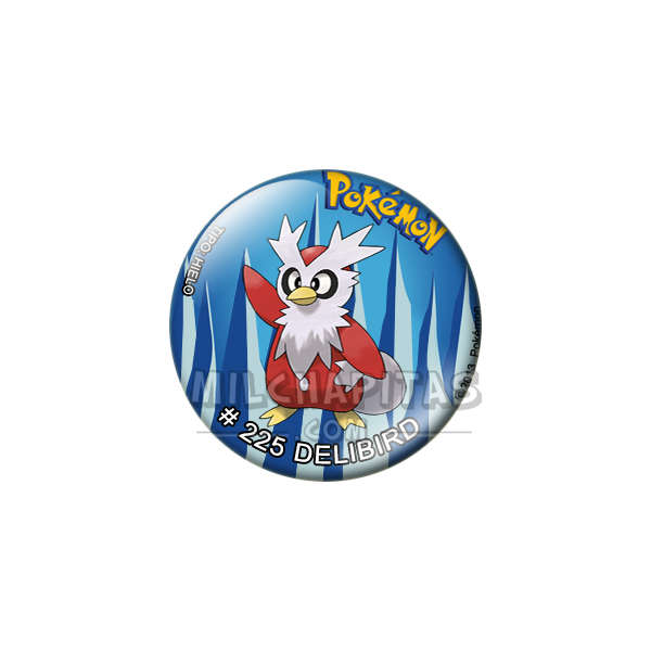Chapa de Pokemon: Delibird