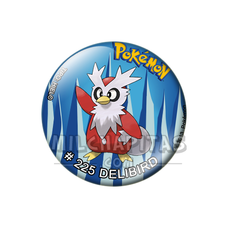 Chapa de Pokemon: Delibird