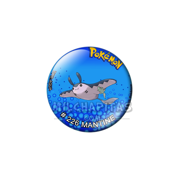 Chapa de Pokemon: Mantine