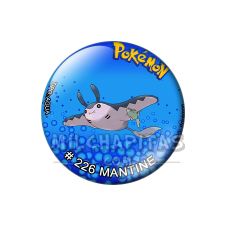 Chapa de Pokemon: Mantine