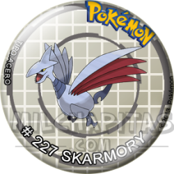 Chapa de Pokemon: Skarmory