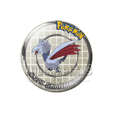 Chapa de Pokemon: Skarmory