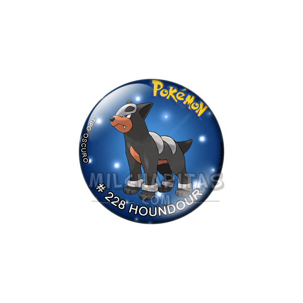 Chapa de Pokemon: Houndour