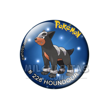 Chapa de Pokemon: Houndour
