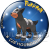 Chapa de Pokemon: Houndour