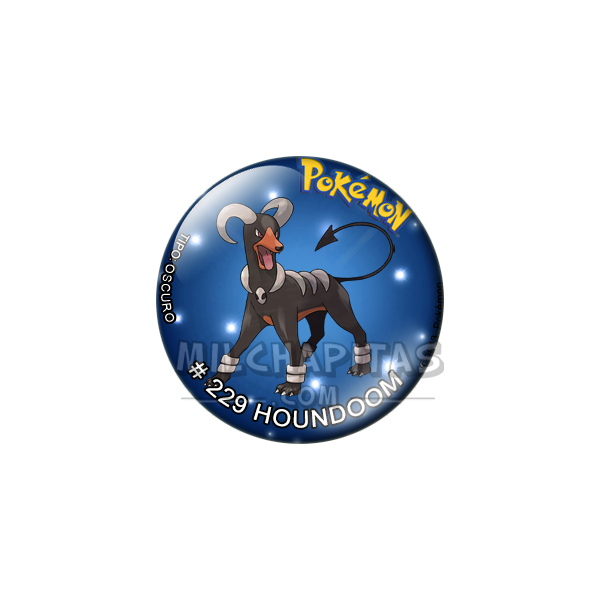 Chapa de Pokemon: Houndoom
