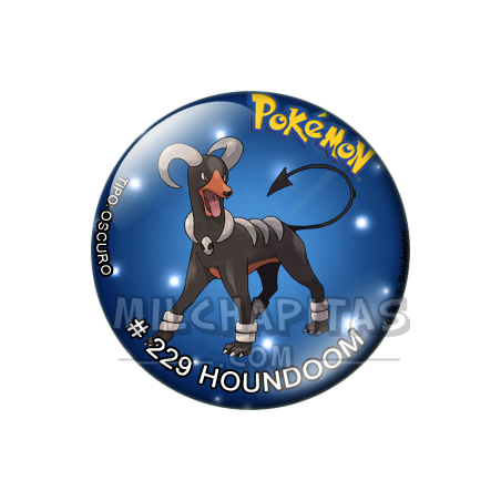Chapa de Pokemon: Houndoom