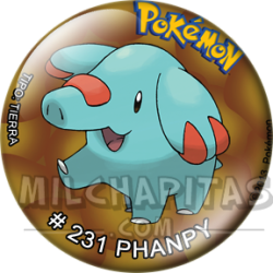 Chapa de Pokemon: Phanpy