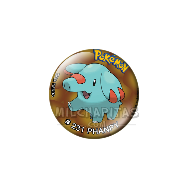 Chapa de Pokemon: Phanpy