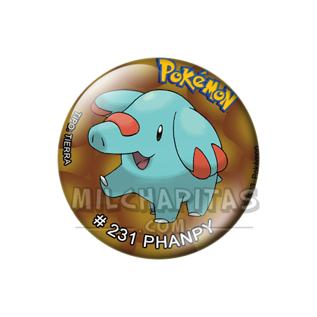 Chapa de Pokemon: Phanpy