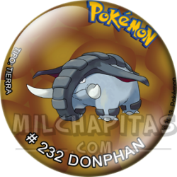 Chapa de Pokemon: Donphan