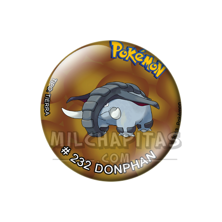 Chapa de Pokemon: Donphan