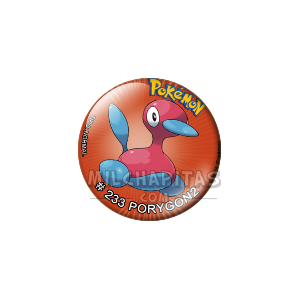 Chapa de Pokemon: Porygon2