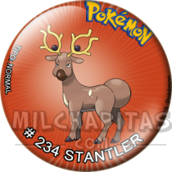 Chapa de Pokemon: Stantler