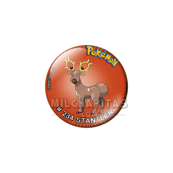Chapa de Pokemon: Stantler