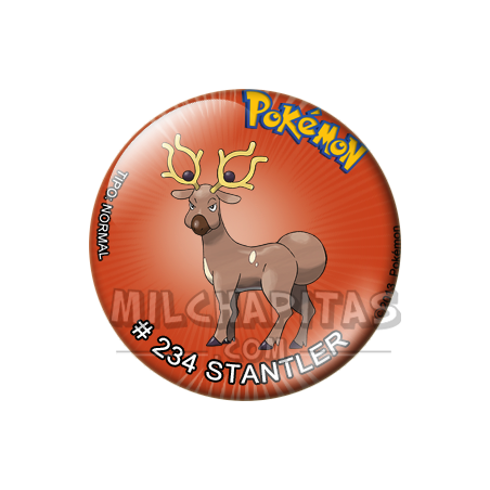 Chapa de Pokemon: Stantler