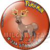 Chapa de Pokemon: Stantler