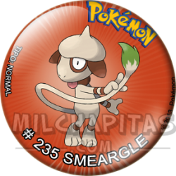 Chapa de Pokemon: Smeargle